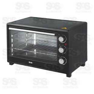Forno Elétrico Com Timer 23 Litros Bak BK-FE23L-127