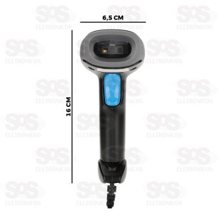 Leitor De Código De Barras Com Fio Tomate MDK-102