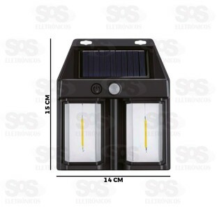 Luminária Solar LED Com Sensor B-Max BM-8529