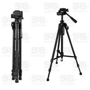 Tripé Profissional Até 150CM Com Nível Bolha B-Max BMG-71