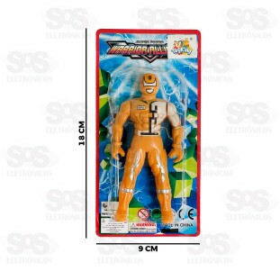 Boneco Super Power De Plástico Toy King TK-AB5088