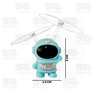 Boneco Astronauta Voador Por Indução Toy King TK-AB8035