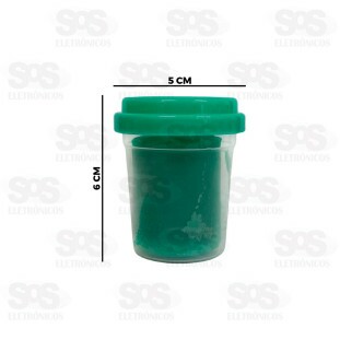 Kit Com 6 Potinhos Massa De Modelar Toy King TK-AB7231