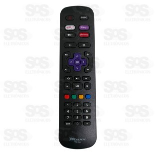 Controle Remoto Philco Netflix/Disney Plus/Apple TV/Globo Play MAXX-9206