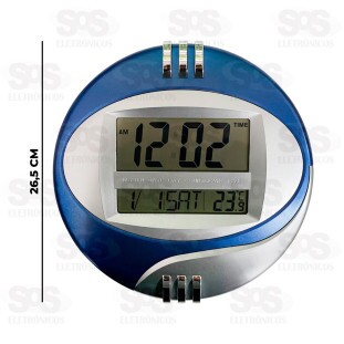 Relógio Digital De Parede e Mesa Com Despertador AG8897