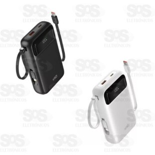 Carga Extra 20.000mAh 3 Interfaces 20W Kaidi KNC-922