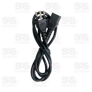 Cabo De Força Tripolar Reto 1,5 Metros Xinyue