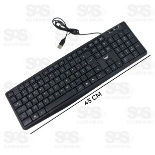 Teclado Padrão USB Macio Altomex A-530
