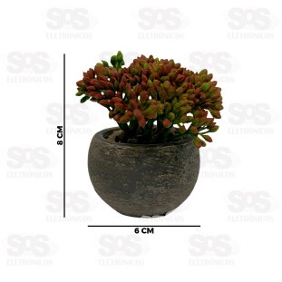 Vaso Com Planta Artifícial Top Útil TOP1745