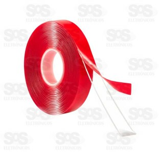 Fita Adesiva Dupla Face Transparente 1,5 Metros HX5878