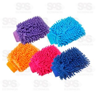 Luva de Microfibra Para Limpeza HX7526