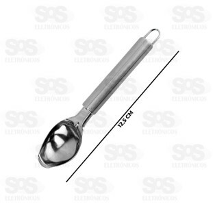 Colher De Sorvete Inox Top Útil TOP0762