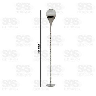 Colher Bailarina Para Suco Aço Inox Top Útil TOP1882