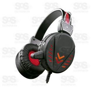 Fone De Ouvido Gamer Com LED Maxmidia MAX-G010