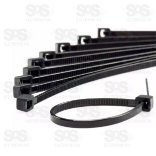 Abraçadeira De Nylon 3,6x400mm Com 100 Unidades FBG 3057