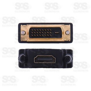 Adaptador DVI Macho Para HDMI Fêmea X-Cell XC-ADP-31