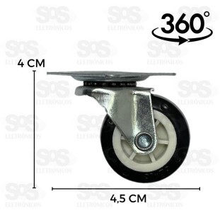 Kit de Rodízio Giratório FBG-3406