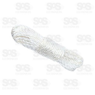 Corda Trançada Para Varal 10 Metros Top Útil TOP1488