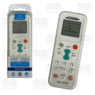 Controle Remoto Para Ar Condicionado Universal Kapbom KA-3818