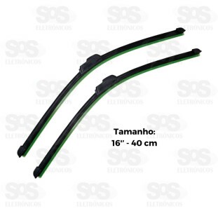 Limpador De Para-Brisa Siliconado 40cm CRS-6060/TRY-0006