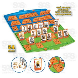 Jogo Infantil Qual o Bicho Polibrinq PB521