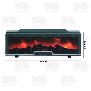 Difusor Umidificador Aromático Ultrassônico 200ML B-Max BM-103