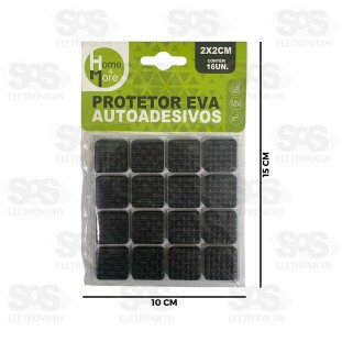 Protetor EVA Autoadesivo 16 Unidades HM-535