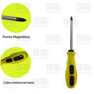 Chave Philips 4 Polegadas Ponta Magnetica HM708