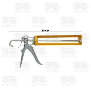 Aplicador De Silicone Pistola 9 Polegadas B-Tek BT-433