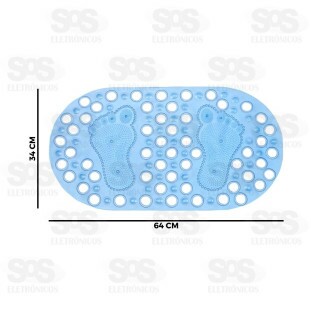 Tapete PVC Antiderrapante Para Banheiro TOP1673