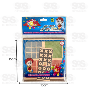 Jogo Da Velha Tabuleiro De Madeira IOB 280