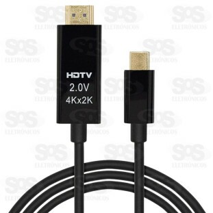 Cabo Adaptador Type C Para HDMI 4K Altomex AL-V019