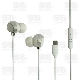 Fone De Ouvido Com Microfone Type C Altomex AL-123