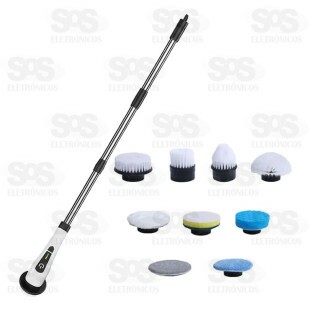 Esfregão Elétrico de Limpeza 9 Em 1 Tomate MQJ-654