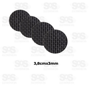 Protetor Borracha Autoadesivo 4 Unidades 3,8cmx3mm 6111