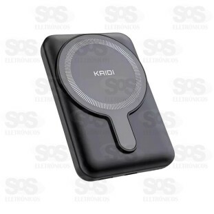 Carga Extra 10.000mAh Por Indução Kaidi PB-8901