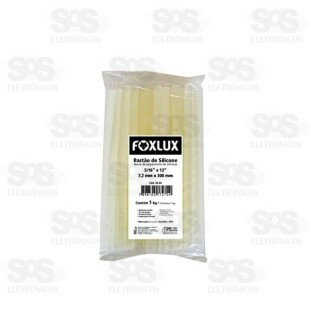 Bastão De Cola Quente Refil 1Kg 7,2X300mm Foxlux 26.04