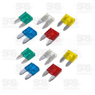 Kit Fusível Automotivo Com 10 Unidades TRY-0032