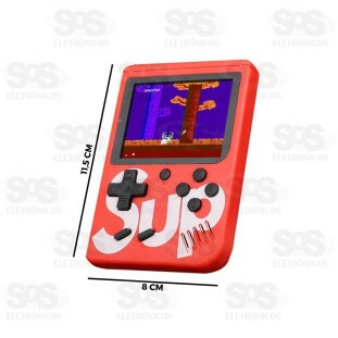 Mini Game Portátil Com Controle Sup Game Box 400 Jogos LH-656