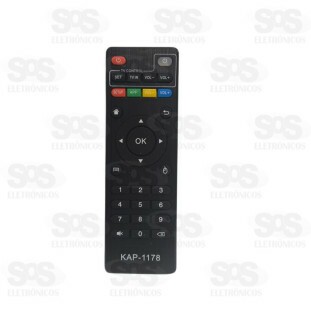 Controle Remoto Smart TV Kapbom KA-1178