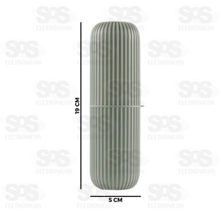 Estojo Porta Escova Para Organização Napoles NAPE32