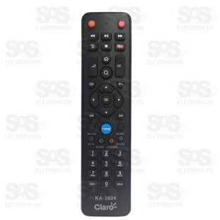 Controle Remoto Claro Box TV 4K Ultra HD Kapbom KA-3824