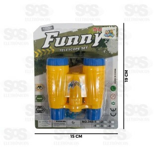 Binóculo De Brinquedo Toy King TK-AB4700
