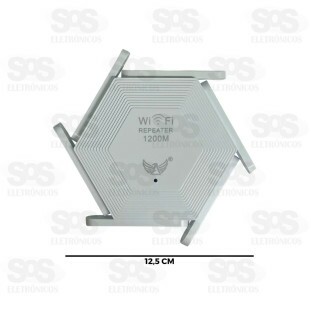 Repetidor de Sinal Wi-Fi 6 Antenas 2.4GHz Altomex AL-WR56T