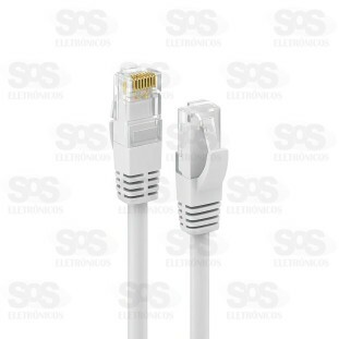 Cabo De Rede CAT6 5 Metros Eletromex EL-8110