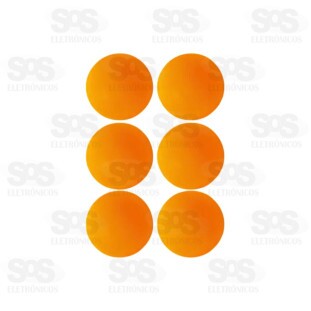 Bolinhas de Ping Pong 6 Unidades 20342