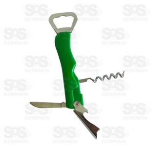 Abridor Multiuso Aço Inox Top Útil TOP0497