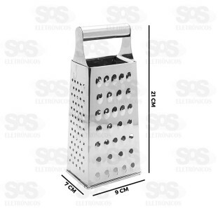 Ralador 4 Faces Inox Top Útil TOP1250