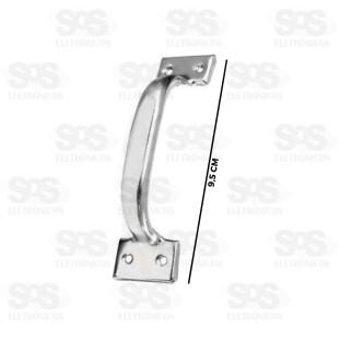 Puxador Metálico Para Armários e Gavetas 2 Peças 90285