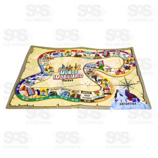 Jogo Mundo Imobiliário Países Mini Toys 6480